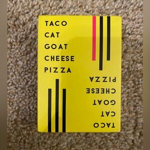 Taco Cat Goat Cheese Pizza- game night